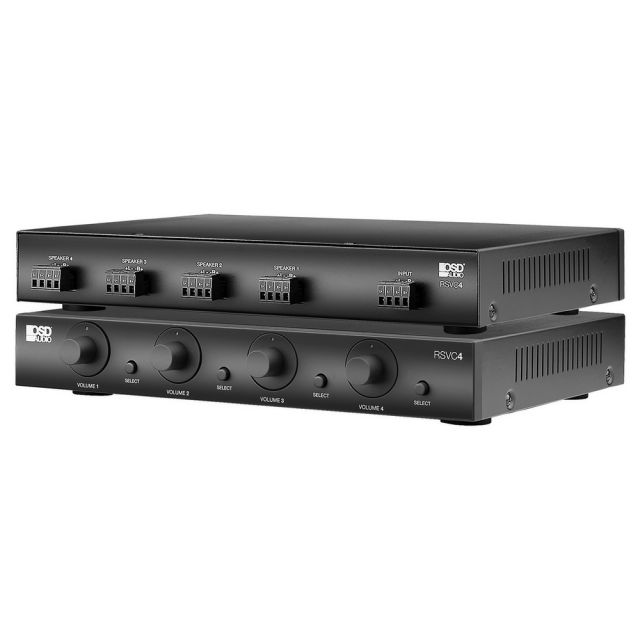 OSD RSVC4 4 Zone Resistor Based Speaker Selector Volume Control