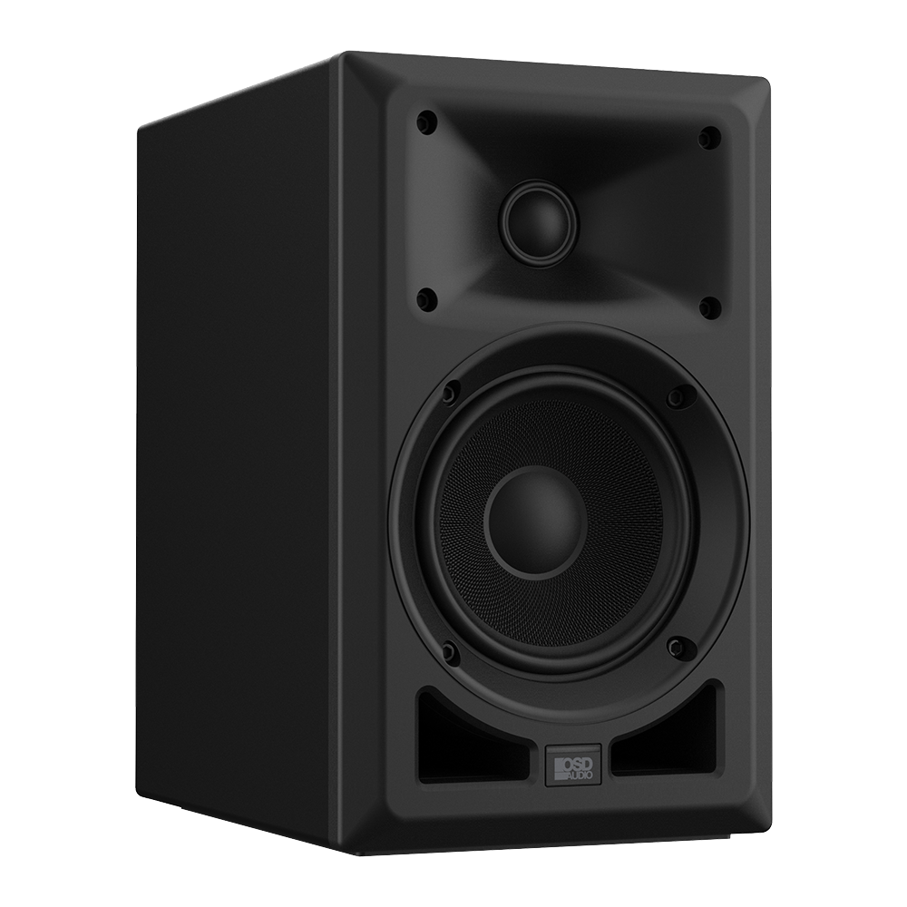 OSD Nero AB5 5.25" Bi-Amp Zero Phase Studio Monitor Speaker Magnetic Cover