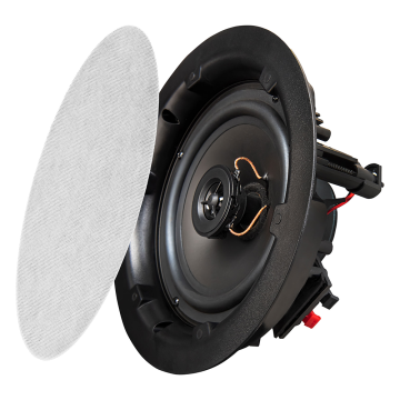 6.5" Trimless Thin Bezel 2-Way In-Ceiling Speaker Pair - ACE600