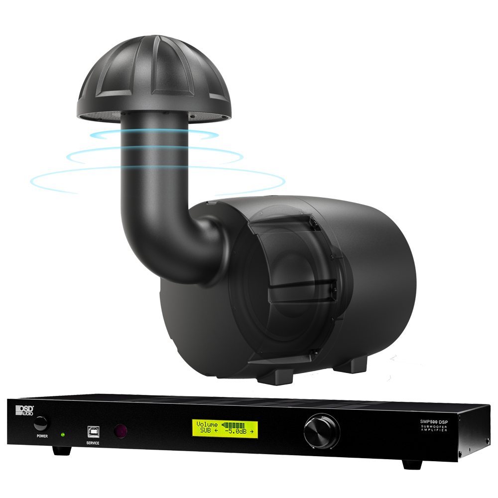 12" 500W Outdoor Burial Rated In-Ground Subwoofer - XTernal12 Options:Sub_and_Amplifer