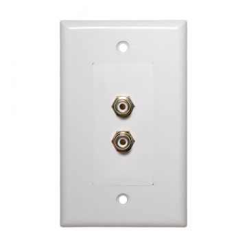RCA Stereo Decora Style Wall Plate