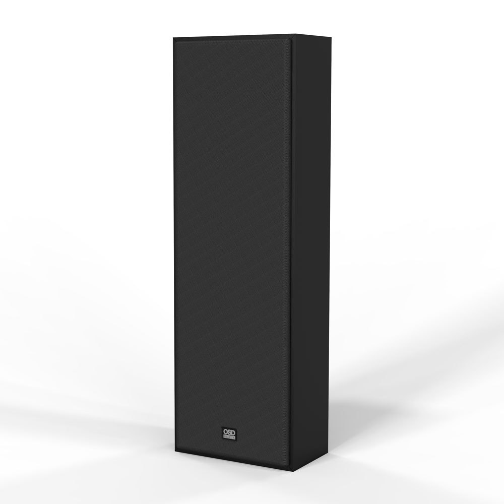 S81-MK2 8” Triple Tweeter On-wall Speaker w/ Custom Crossovers and 8” Fiber Inter-weave Woofer