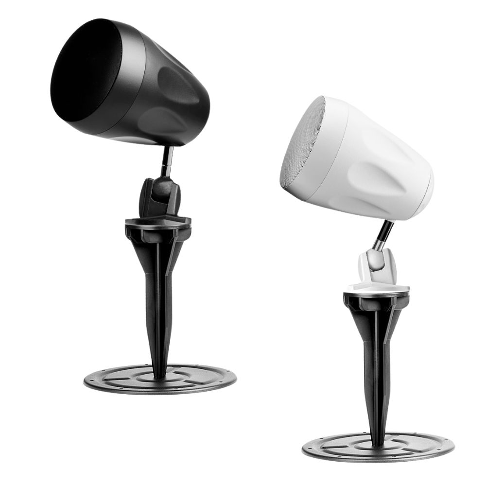 OSD Forza 4" Landscape In Ground/Mountable 80W Speaker - Weather Resistant, Black/White (Single)