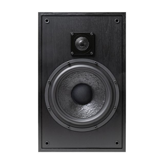 8” Home Theater Single Bookshelf Speaker 150W, Wood Fiber Woofer, Silk Dome Tweeter, S80 MK2