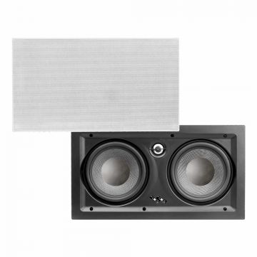OSD Black BK-T63LCR 6.5" In-Wall Center Channel w/ 1" Aluminum Dome Tweeter, Single