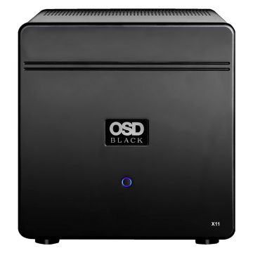 OSD Black Theatro X11 11-Channel 600W Amplifier, XLR Balanced Inputs, RCA Unbalanced Inputs