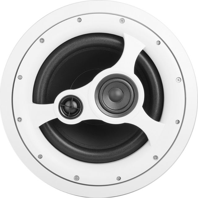 10" 3-Way High Definition Ceiling Speaker w/ 10" Woofer, 1" Tweeter 2.5" Mid Range, Single - ICE1080