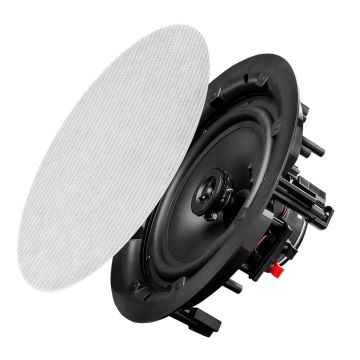 8" 120W Trimless Thin Bezel 2-Way In-Ceiling Speaker Pair - ACE800