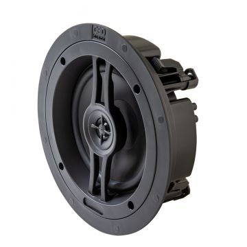 OSD Black 6.5" In-Ceiling Speaker Pair 100W, 1/2" Silk Soft Dome Tweeter, R61