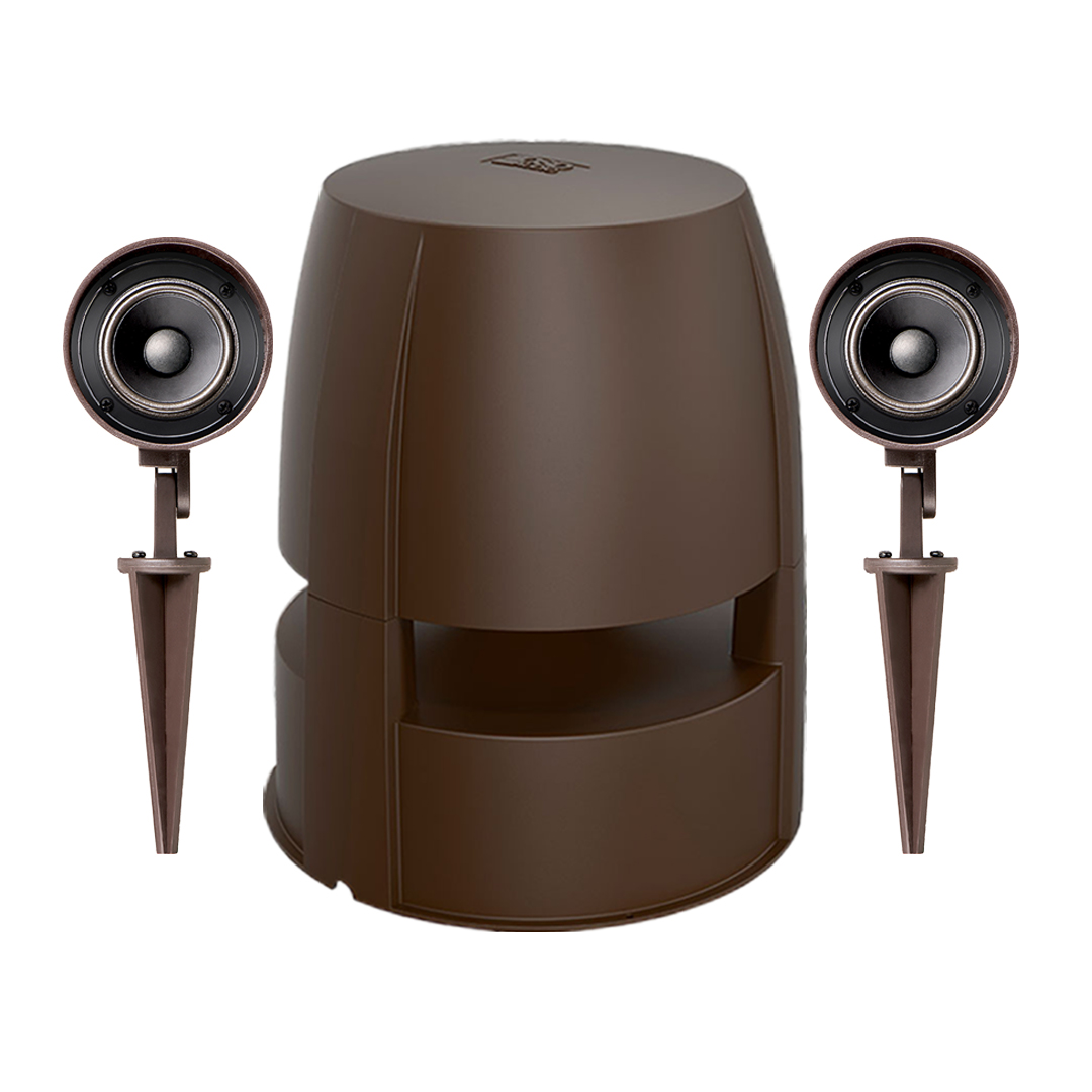 Subwoofer Omni 8" IP65 Weather Resistant + LS2 In-Ground Weather-Resistant Outdoor Speaker