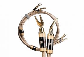 Aurum 14AWG Speaker Cable Audiophile-Grade, Stereo Pair, Braided Gold Jacket [6.5FT - 49.2FT]