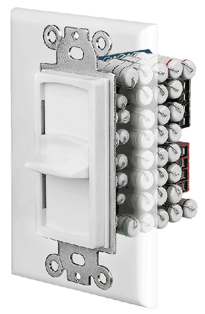 OSD SKR120 Resistor Based Slider In-Wall Volume Control 150W, White, Almond, Bone
