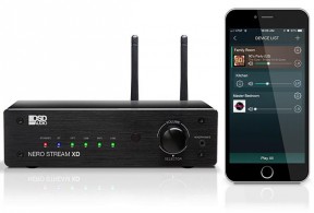 OSD Nero Stream 120W App Control Amplifier, Compact Design, Built-In DAC, WiFi Streaming, Bluetooth