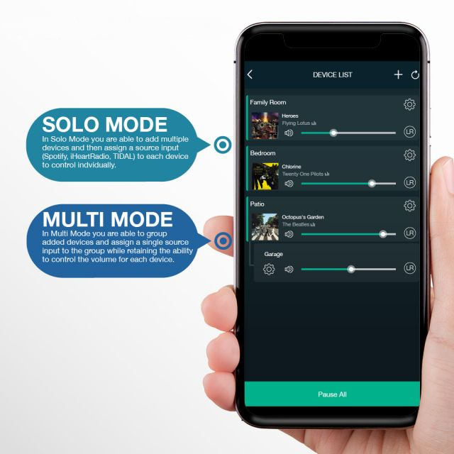 OSD Player App Solo or Multi Mode