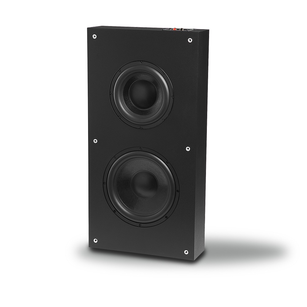 OSD SL800 Dual Woofer 300W Subwoofer Low Profile On Wall, Sealed